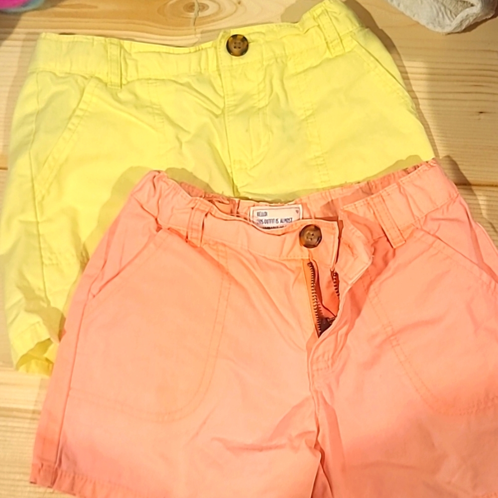 2 Pairs of Carter's Shorts